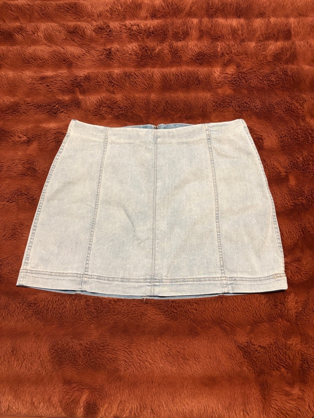 wild fable Light Blue Denim Mini Skirt